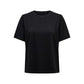 Black Cotton Tops & T-Shirt