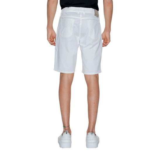 White Cotton Short