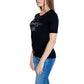 Black Viscose Tops & T-Shirt