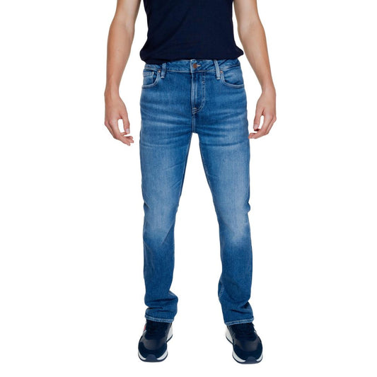 Blue Cotton Jeans & Pant