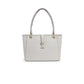 Cream Polyethylene Handbag