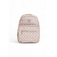 Pink Polyethylene Backpack