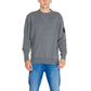 Gray Cotton Rigenerato Sweater