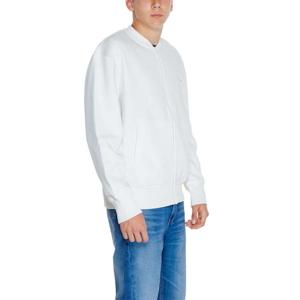 White Cotton Rigenerato Sweater