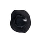 Black Recycled Polyester Hat