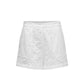 White Cotton Short