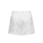 White Cotton Short