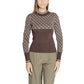 Brown Viscose Sweater