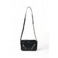 Black Polyester Handbag