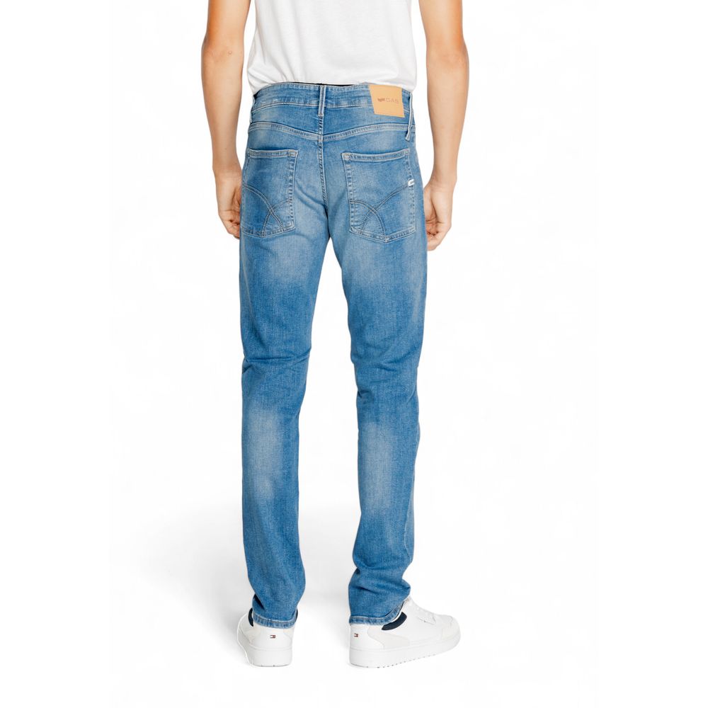 Light Blue Cotton Jeans & Pant