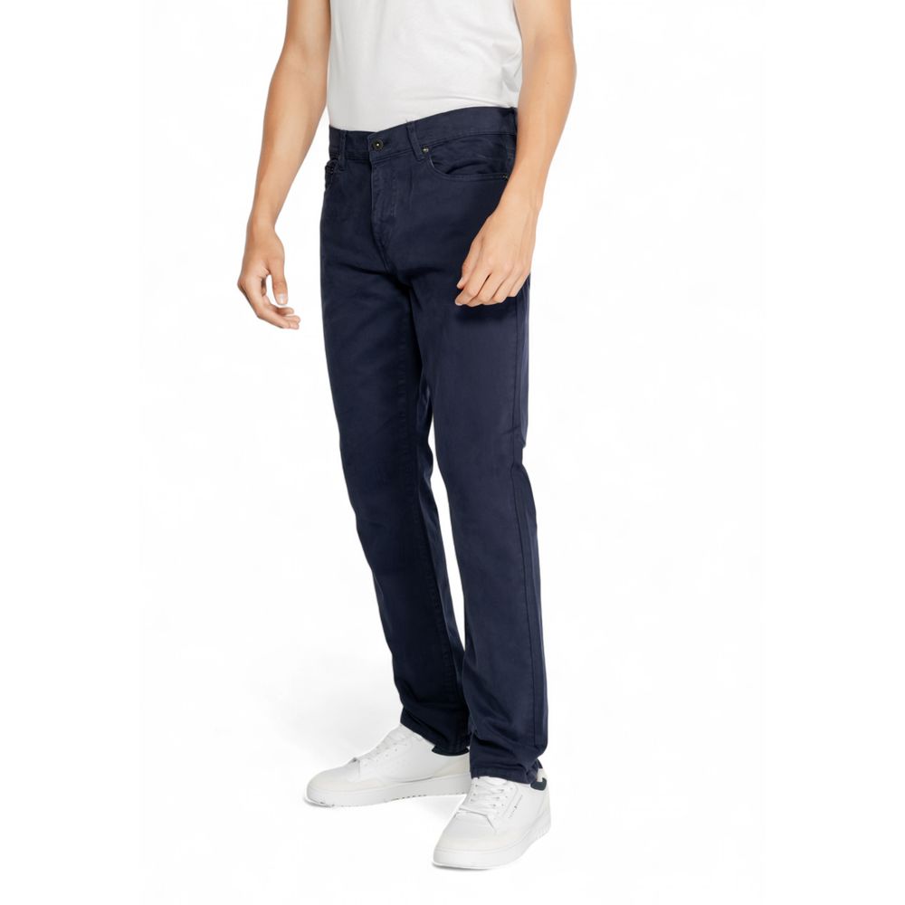 Blue Cotton Jeans & Pant