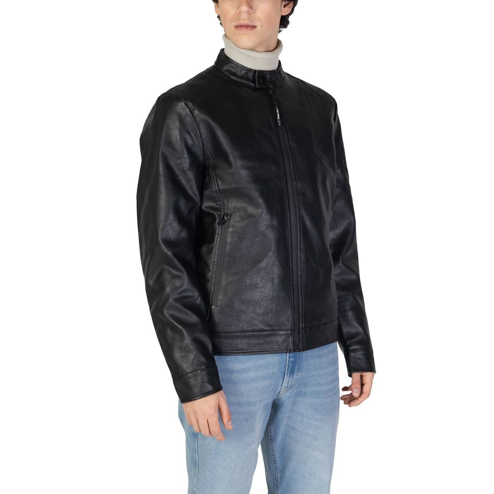 Black Polyester Jacket