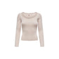 Beige Viscose Sweater