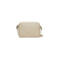 Cream Synthetic Leather Handbag