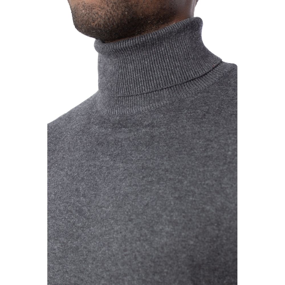 Gray Cotton Sweater