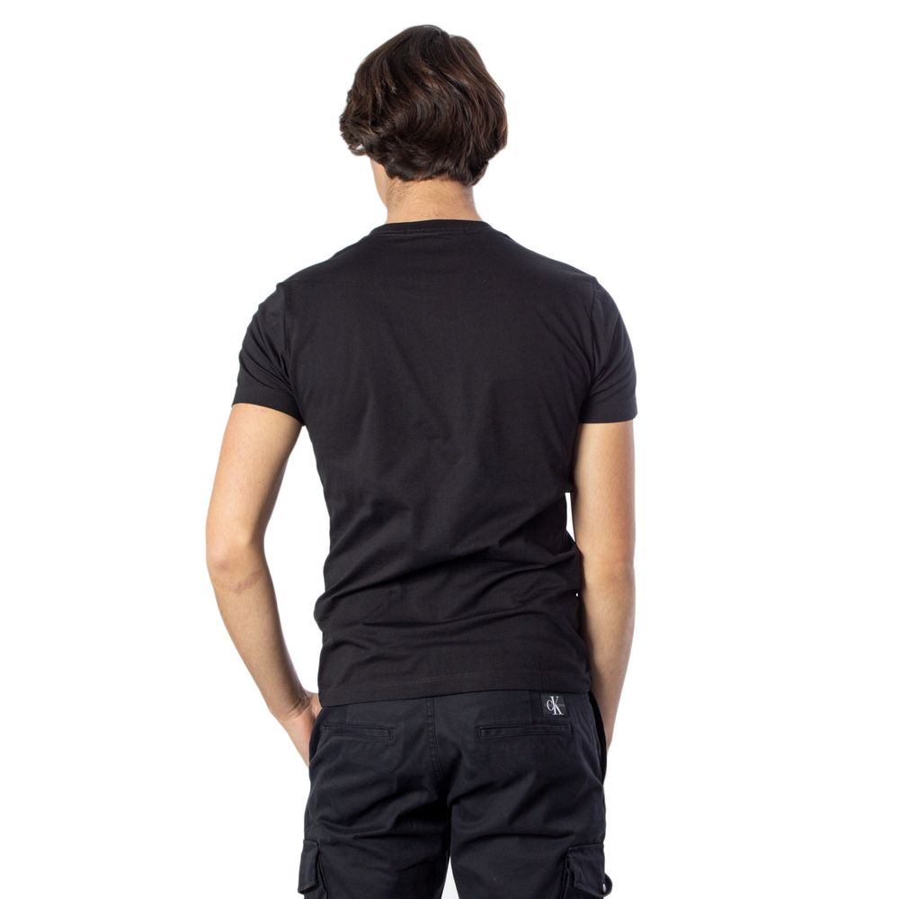 Black Cotton T-Shirt