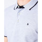 Gray Cotton Polo Shirt