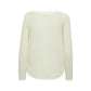 White Polyester Sweater