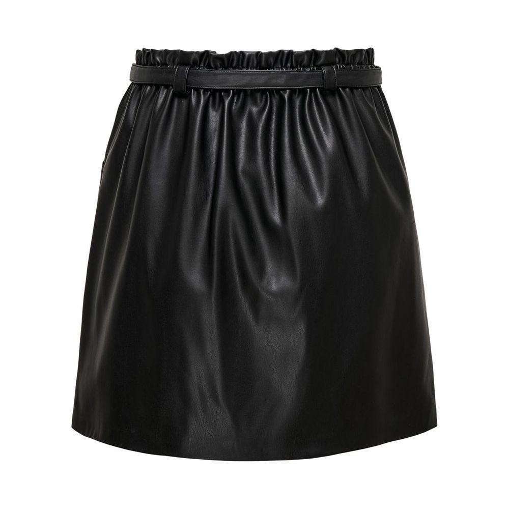 Black Polyester Skirt