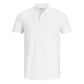 White Cotton Polo Shirt