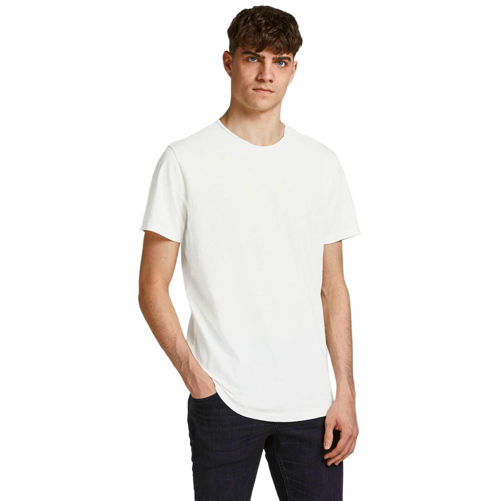 Cream Cotton Cotton T-Shirt