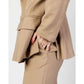 Beige Cotton Suits & Blazer