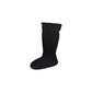 Black Recycled Polyester Sock