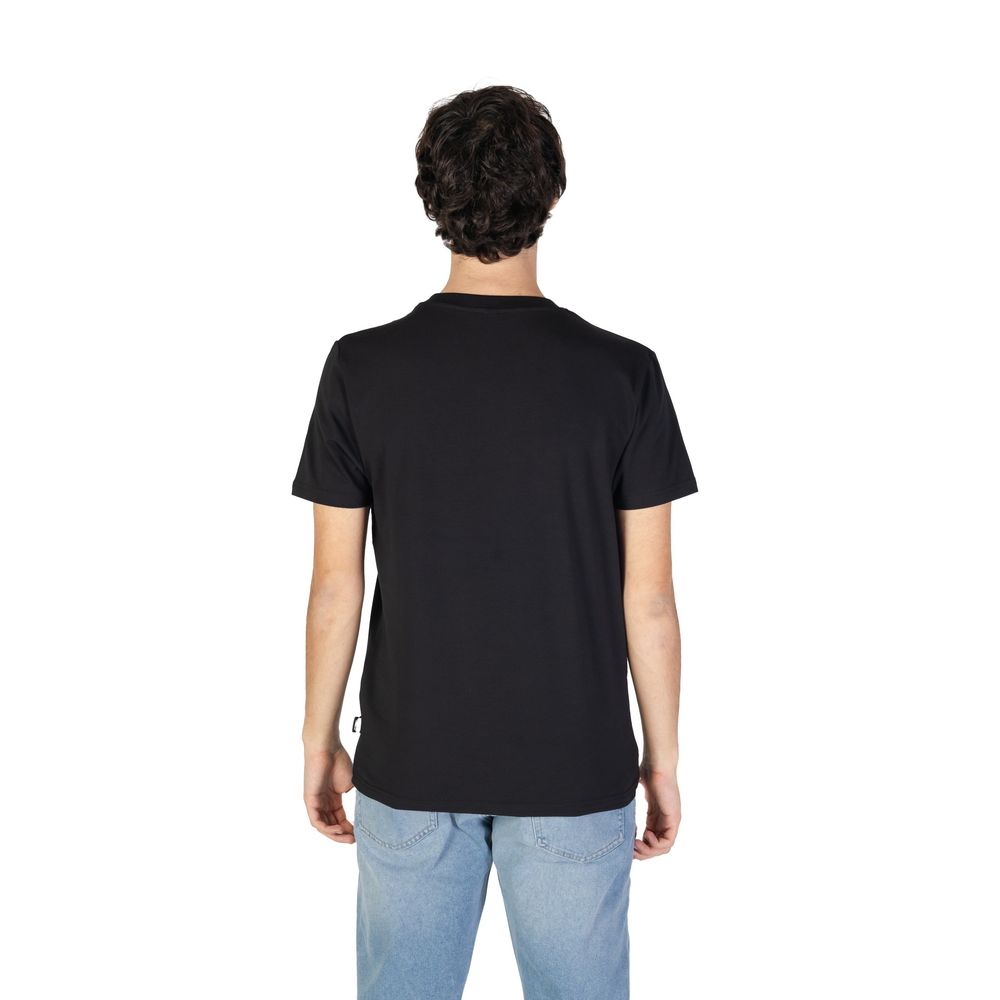 Black Cotton T-Shirt