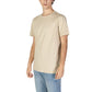 Beige Cotton T-Shirt