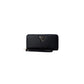 Black Synthetic Leather Wallet