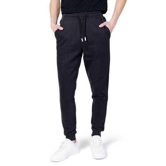 Black Cotton Jeans & Pant