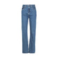 Light Blue Cotton Jeans & Pant