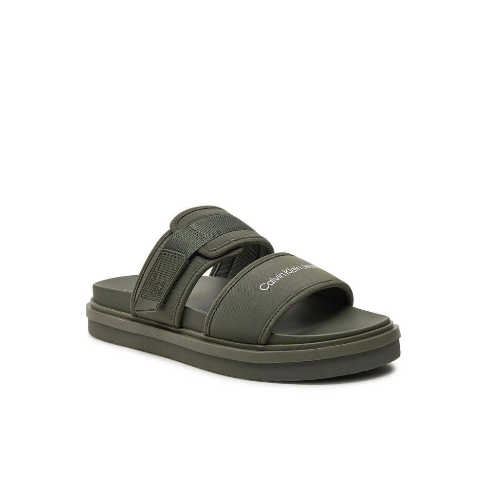 Green Recycled Polyester Sandal