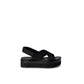 Black Polyethylene Polyethylene Sandal