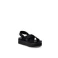 Black Polyethylene Polyethylene Sandal