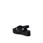 Black Polyethylene Polyethylene Sandal