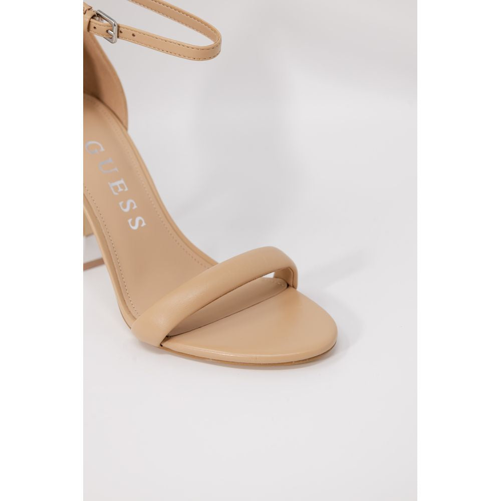 Beige Leather Sandal