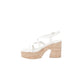 Beige Leather Sandal