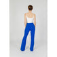 Blue Recycled Polyester Jeans & Pant