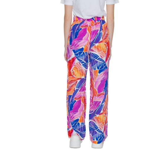 Multicolor Viscose Jeans & Pant