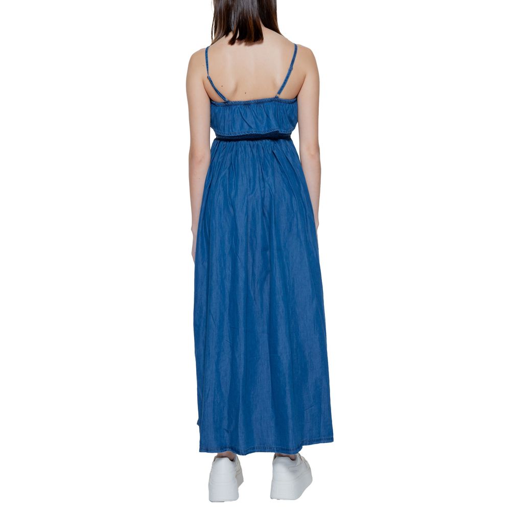 Blue Cotton Dress