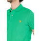 Green Cotton Polo Shirt