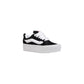 Black And White Suede Leather Sneaker