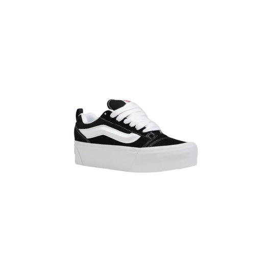 Black And White Suede Leather Sneaker