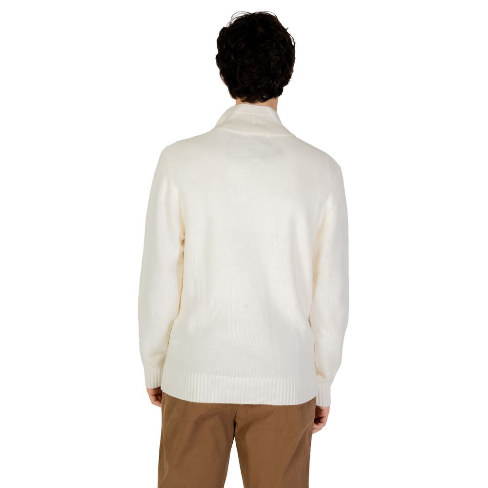 Cream Acrylic Sweater