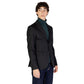 Black Polyester Blazer