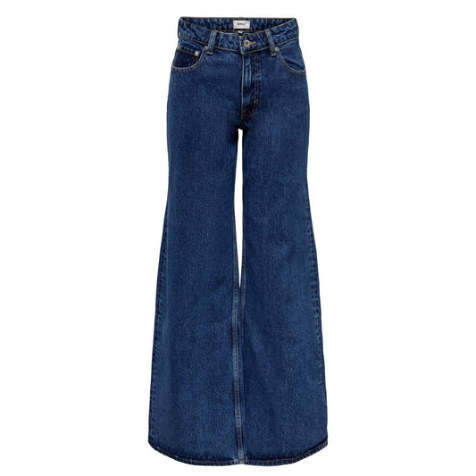 Blue Cotton Jeans & Pant