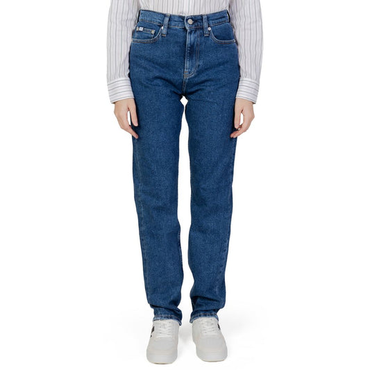 Blue Cotton Jeans & Pant