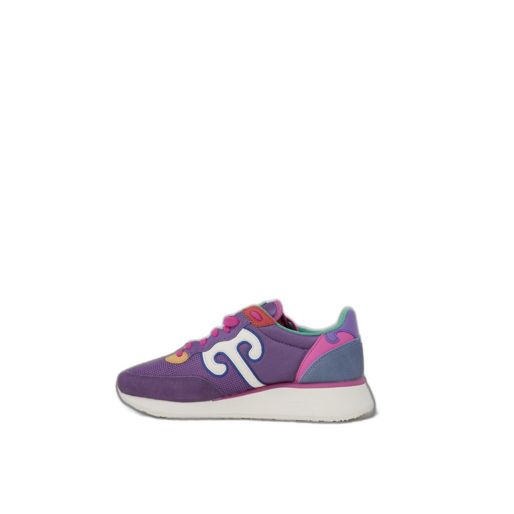 Purple Leather Sneaker