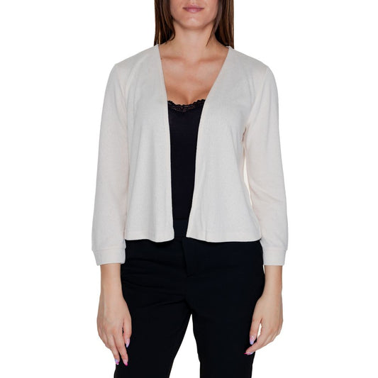 Beige Viscose Cardigan